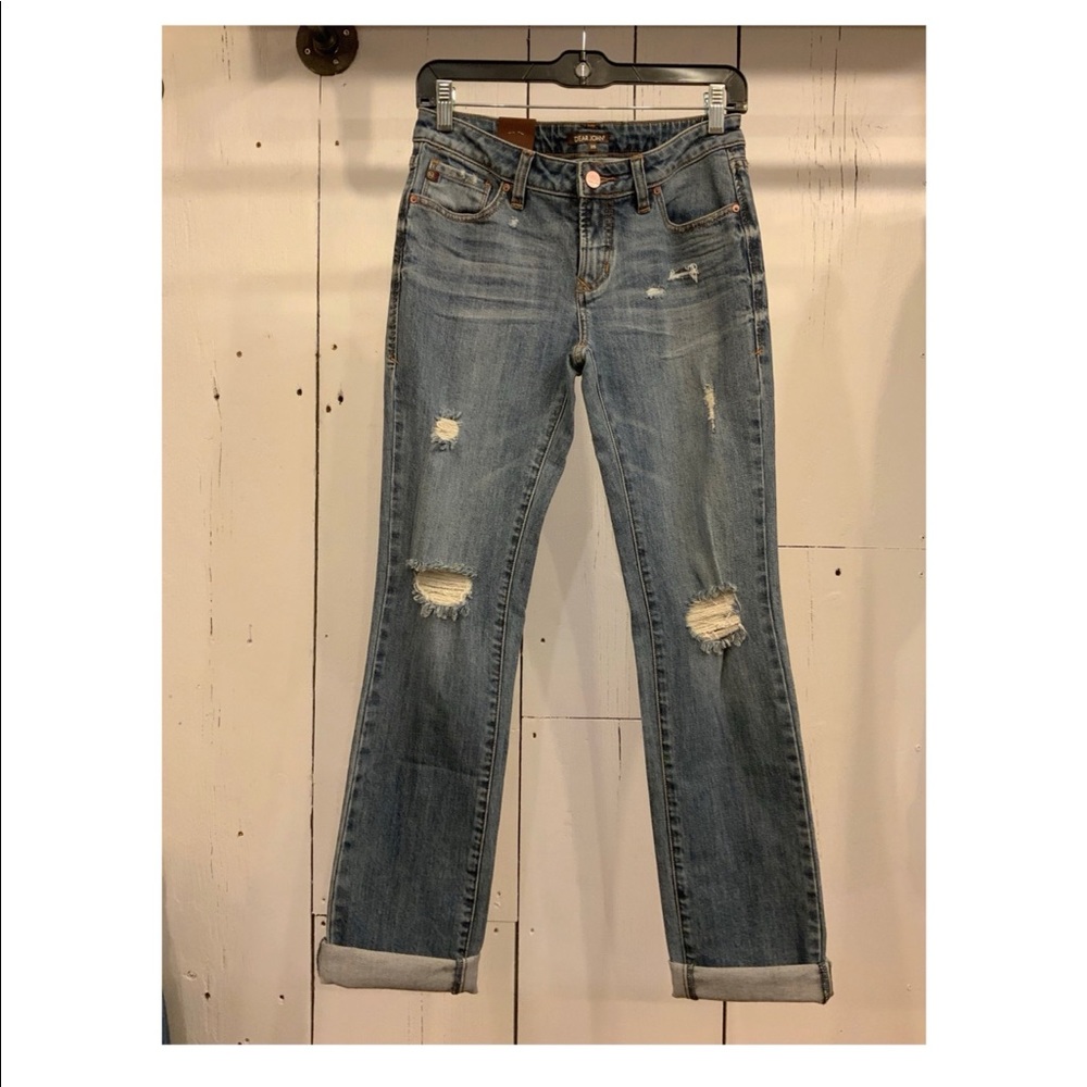Dear John distressed denim